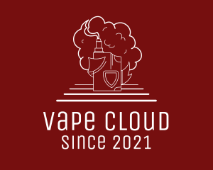 Vape Mod Smoke logo design