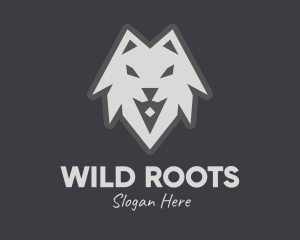 Wild Grey Wolf logo design