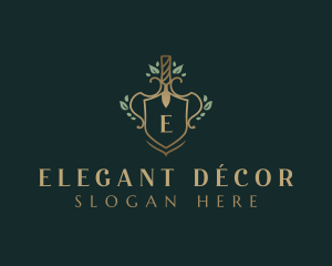 Elegant Trowel Landscaping logo design