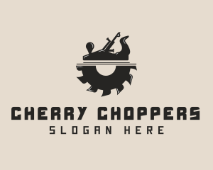 Hand Planer Carpentry logo design