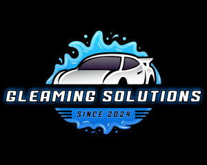 Car Wash Cleaning logo design