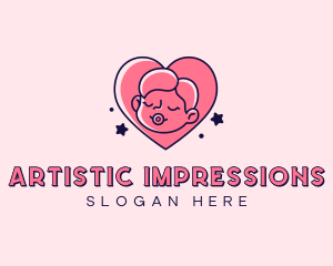 Baby Heart Parenting logo design