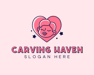 Baby Heart Parenting logo design