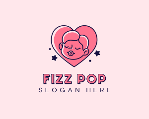 Baby Heart Parenting logo design