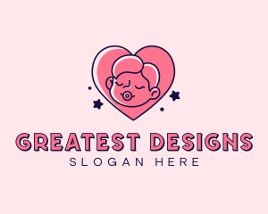 Baby Heart Parenting logo design