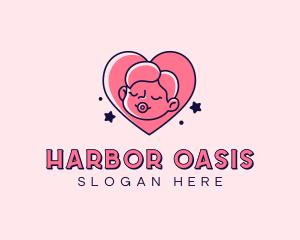 Baby Heart Parenting logo design