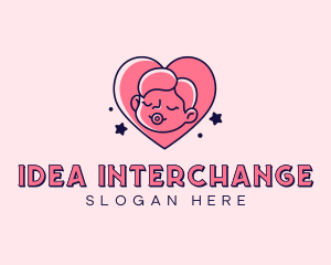 Baby Heart Parenting logo design