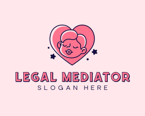 Baby Heart Parenting logo design