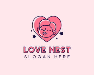 Baby Heart Parenting logo design