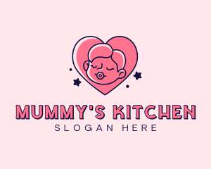 Baby Heart Parenting logo design