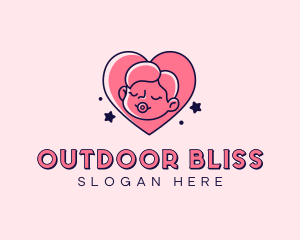 Baby Heart Parenting logo design