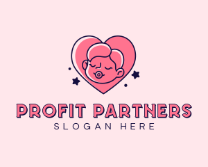 Baby Heart Parenting logo design