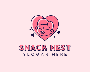 Baby Heart Parenting logo design