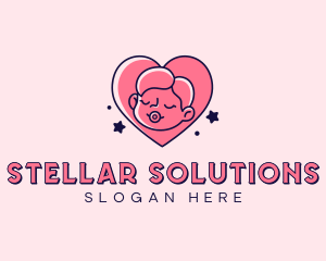 Baby Heart Parenting logo design