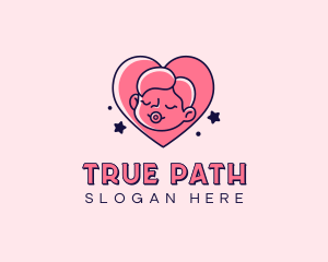 Baby Heart Parenting logo design