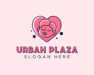 Baby Heart Parenting logo design