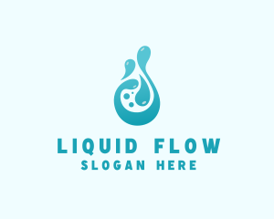 Sanitation Cleaning Water logo design