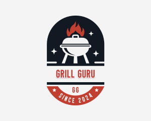 Roasting Barbecue Grill logo
