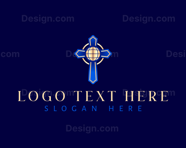 Holy Cross Earth Logo