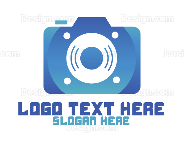 Blue Audio Photography Logo