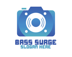 Blue Audio Photography logo design