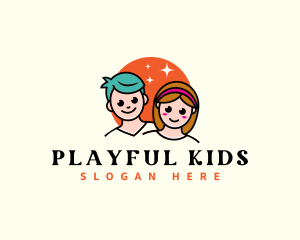 Kids Daycare Center logo design