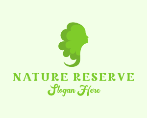 Natural Woman Beauty logo design