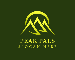 Mountain Peak Trekking logo design