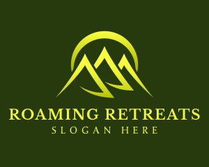 Mountain Peak Trekking logo design