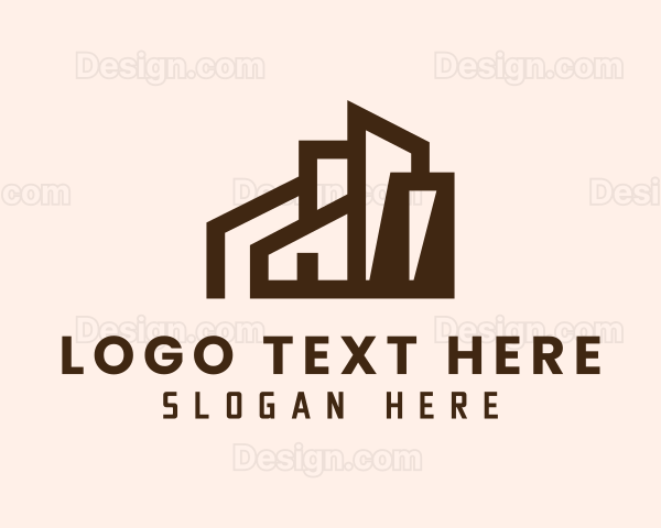 Residential Building Property Logo