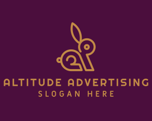 Golden Hare Advertising logo design