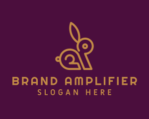 Golden Hare Advertising logo design