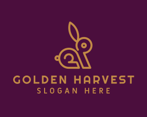 Golden Hare Advertising logo design