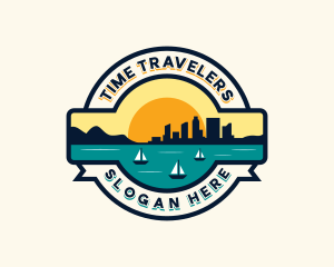 Vacation Getaway Travel logo design