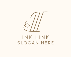 Elegant Generic Letter I logo design