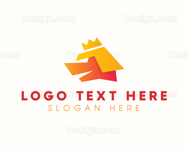 Pet Dog Crown Logo