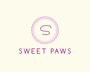 Cute Candy Stamp logo design