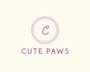 Cute Candy Stamp logo design