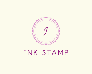 Cute Candy Stamp logo design