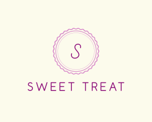 Cute Candy Stamp logo design