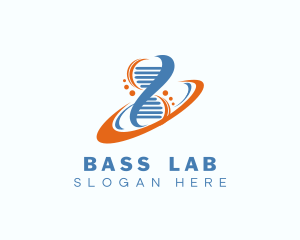 DNA Laboratory Science logo design