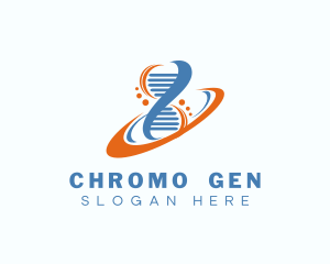 DNA Laboratory Science logo design