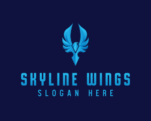 Eagle Wings Gaming logo design