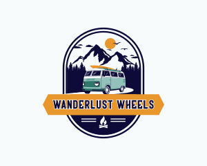 Mountain Forest Camper Van logo