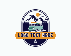 Mountain Forest Camper Van logo