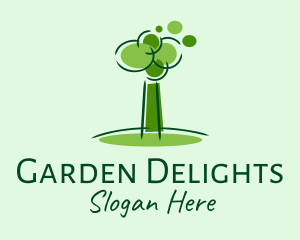 Green Tree Park  logo design