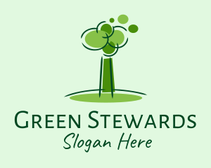 Green Tree Park  logo design