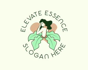 Body Female Leaves logo