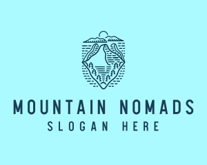 Blue Mountain Horizon logo design