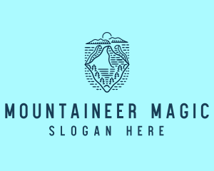 Blue Mountain Horizon logo design